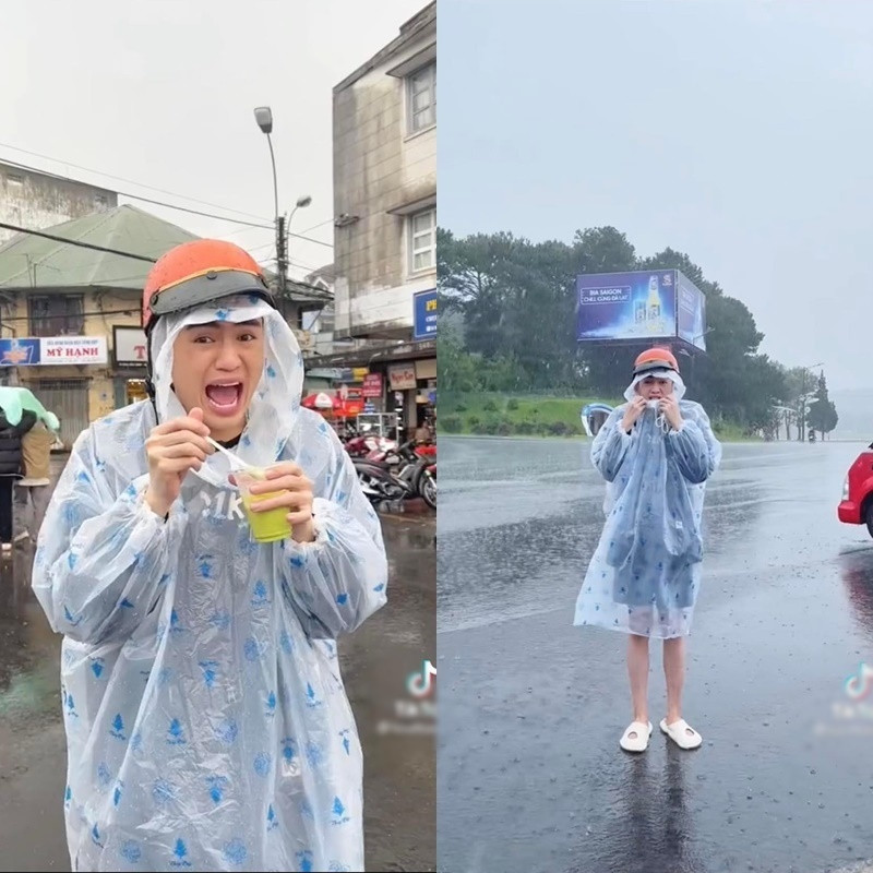 Không hề có nắng đẹp mà khung cảnh xung quanh thì khá âm u.