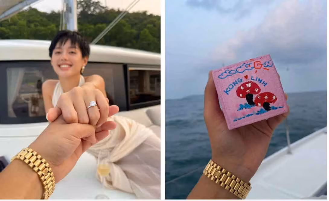 Nhiều người đã gửi lời chúc mừng Khánh Linh, thậm chí còn gọi cô là người con gái hạnh phúc nhất hôm nay.