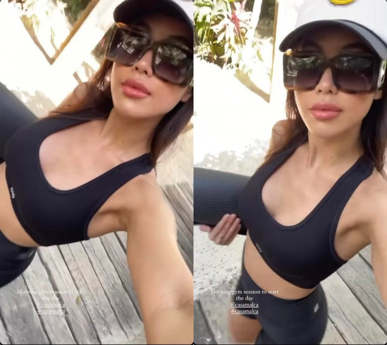 Nhìn Tiên Nguyễn, ai nấy đều cảm nhận rõ thần thái quyến rũ, sang chảnh của một tiểu thư nhà giàu.