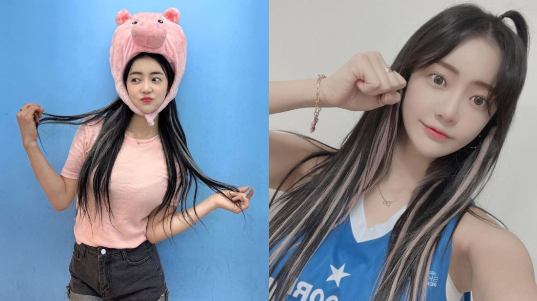 Luôn xuất hiện với nụ cười rạng rỡ và vũ đạo cuồng nhiệt, Lee Um Ji để lại ấn tượng với hình ảnh trẻ trung, tràn đầy năng lượng.