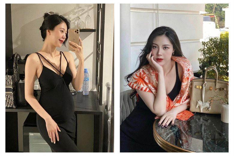 Tháng 7/2021, Ngọc Châm sinh con trai đầu lòng, em bé có nickname là Leo. Sinh bé lớn chưa lâu, Ngọc Châm “vỡ kế hoạch” mang thai con thứ 2. Tháng 10/2022, cô sinh bé Liam. Ảnh: FBNV