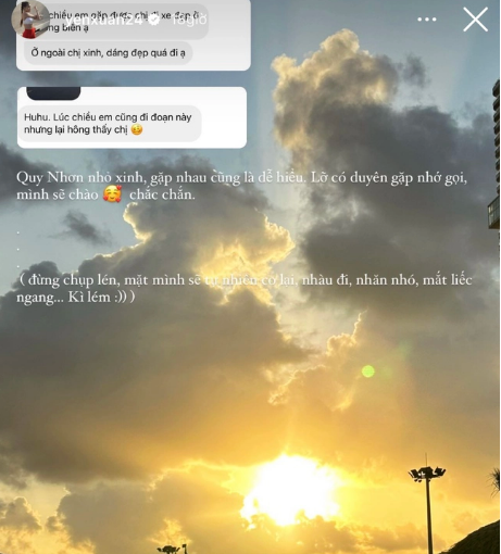 Mới đây người đẹp sinh năm 1991 đã chia sẻ mong muốn của mình trên trang cá nhân. Cụ thể, Yến Xuân trích một số bình luận của người hâm mộ như: "Ở ngoài chị xinh, dáng đẹp quá đi ạ", "Lúc chiều em cũng đi đoạn này nhưng lại không thấy chị",...