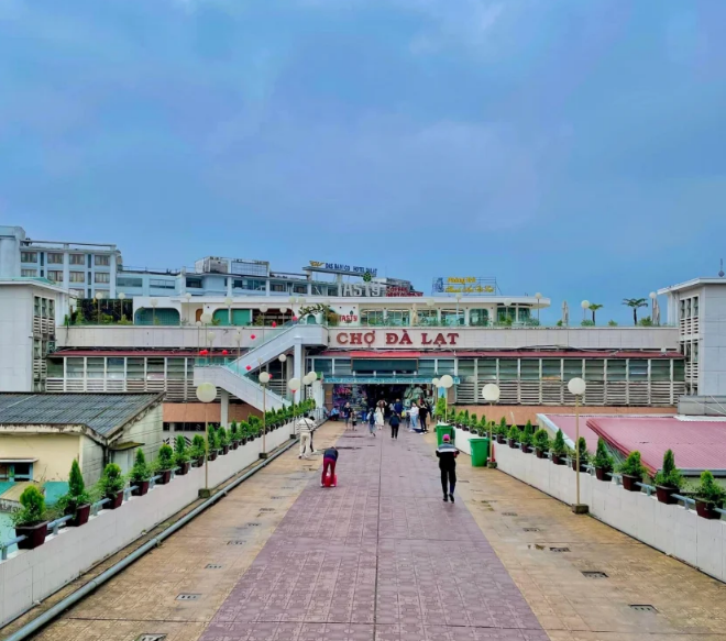 Điểm check in Đà Lạt xuất hiện những ống nước được gắn lên ngang phần lan can, cùng với đó là các chậu hoa được đặt ở khu vực này. Điều đó đã làm dấy lên nhiều ý kiến trái chiều.