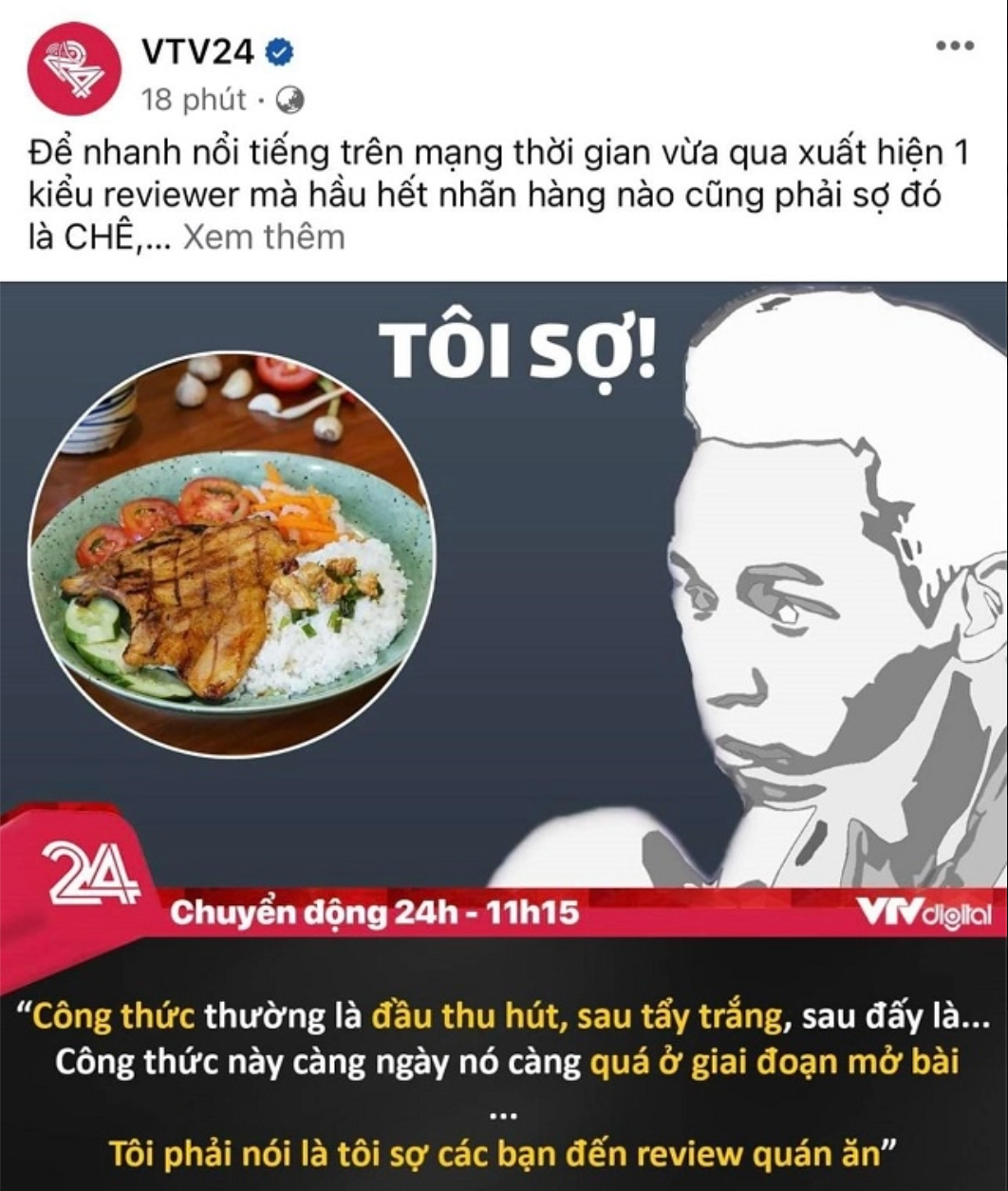 Khác với lần lên báo trước, lần này quan điểm của nam streamer lại nhận được sự ủng hộ của nhà đài.