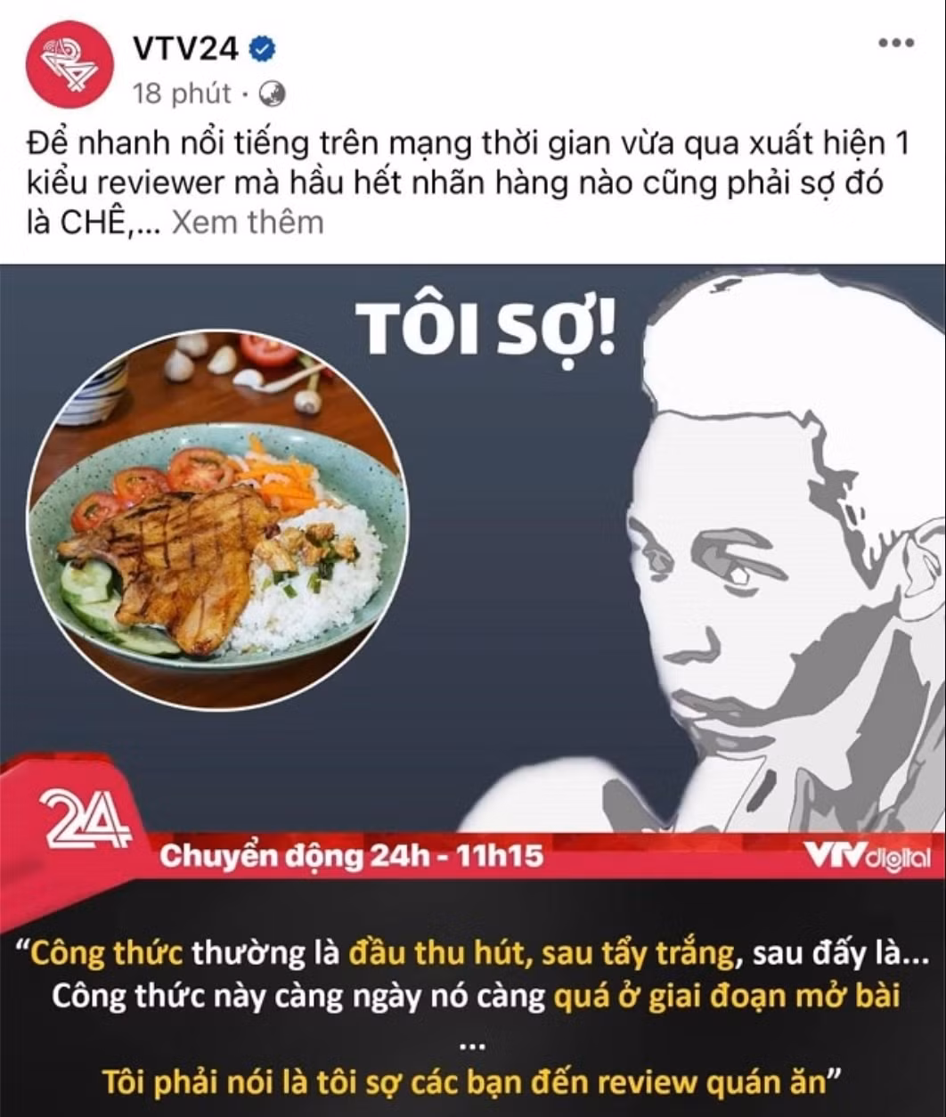 Khác với lần lên báo trước, lần này quan điểm của nam streamer lại nhận được sự ủng hộ của nhà đài.