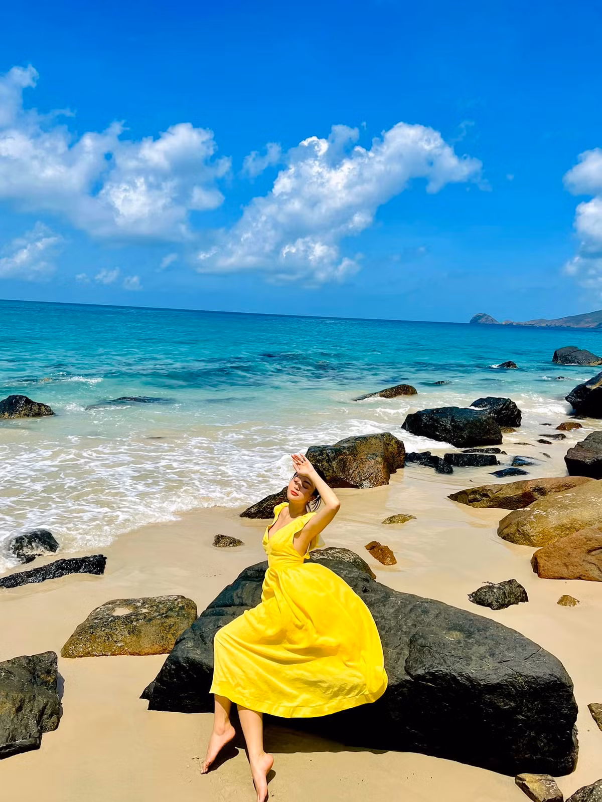 Côn Đảo là một quần đảo ngoài khơi thuộc tỉnh Bà Rịa - Vũng Tàu, nơi đây cũng nằm trong danh sách các hòn đảo đẹp phù hợp cho dịp nghỉ lễ. Ảnh: Nguyễn Thị Diệp Anh