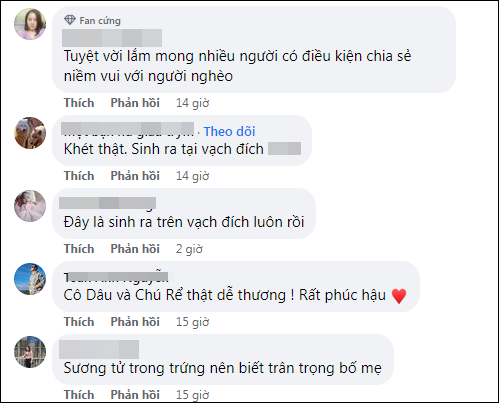 Sau khi chia sẻ trên mạng xã hội, video đã thu hút hàng triệu lượt xem, rất đông cư dân mạng không khỏi loá mắt với món quà hồi môn cực "khủng". Bên cạnh đó, nhiều người cũng bày tỏ sự cảm kích hành động thiện nguyện cao đẹp của gia đình cô dâu quê An Giang. Ảnh: Tổng hợp