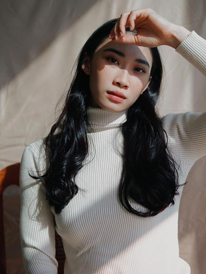 Cô nàng có hình thể tốt, chiều cao 1,74 m. Nguyệt Anh cũng thu hút sự chú ý bởi ngoại hình xinh xắn và phong cách cá tính. Ảnh: Tổng hợp