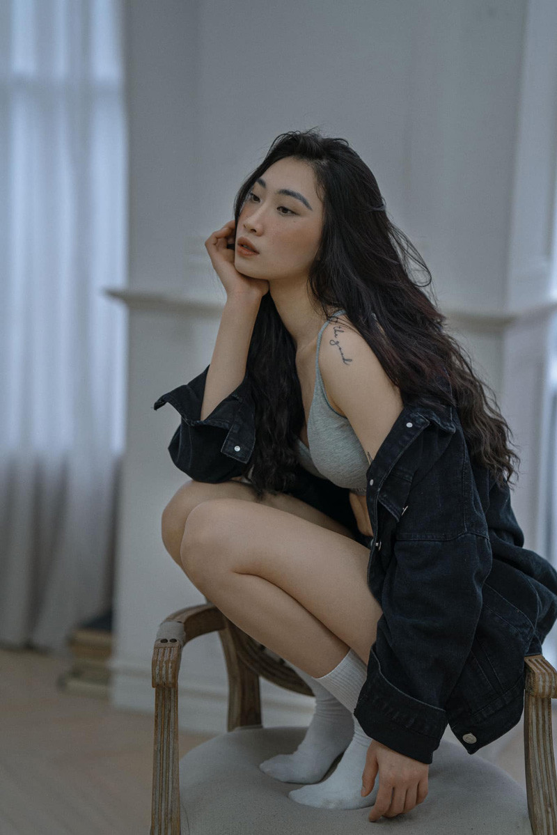 Nhiều đồng đội, người hâm mộ nhận xét nhìn cô không khác gì một người mẫu đích thực.