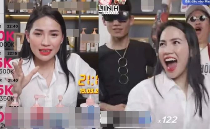 Minh chứng là ngay ở lần livestream đầu tiên vào tối ngày 15/3, cô đã thu hút 50.000 người xem livestream liên tục, đạt 11 triệu tim và hơn 80 nghìn view. Chưa rõ cụ thể tổng số lượng đơn bán ra là bao nhiêu nhưng theo lời chủ tóp thì hơn 1 giờ đồng hồ, Hà Linh đã bán sạch hàng sản xuất từ 3 nhà máy