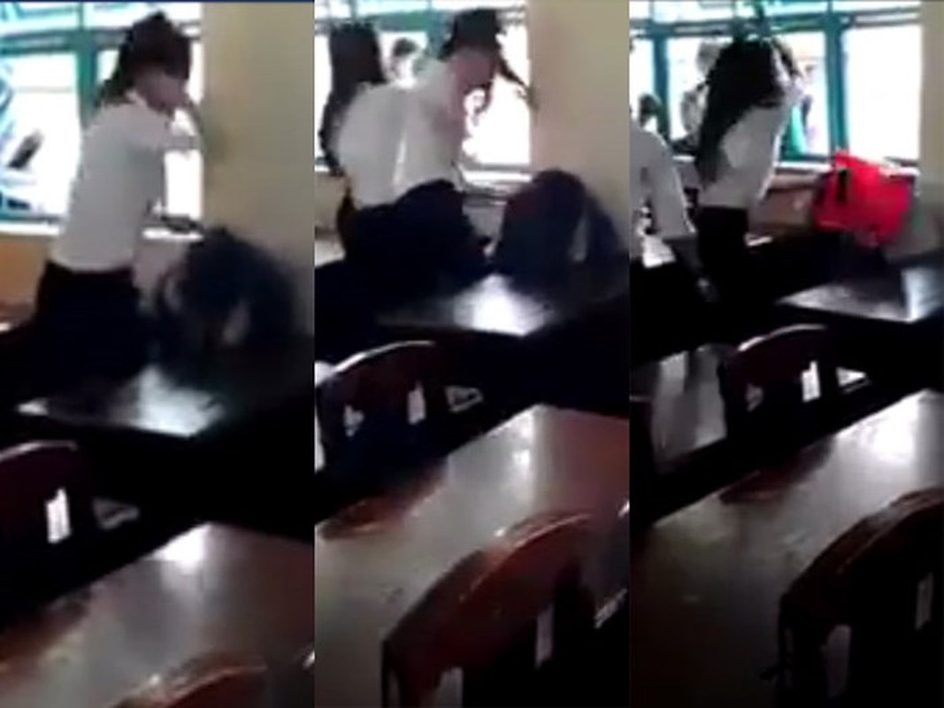 Một trong những cách thể hiện việc bạo lực học đường rõ ràng nhất là đánh hội đồng. Việc bị đánh hội đồng tại trường khiến nạn nhân vô cùng khủng hoảng, hình ảnh là nhóm học sinh nữ lao vào đánh một cô bạn cùng lớp trước sự chứng kiến của nhiều nam sinh.