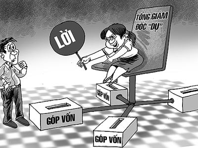 Về cách thức lừa đảo: Chiêu quen thuộc của đa cấp là huy động vốn của khách (tiền hoặc vàng) hoặc mời khách phân phối sản phẩm của công ty. Với khách góp vốn sẽ hứa hẹn hưởng lời với lãi xuất cao (thậm chí đưa mức cao hơn gửi tiết kiệm tại ngân hàng). Để chiếm lòng tin của khách, công ty đa cấp thường thanh toán tiền lời, lãi trong vòng 2-3 tháng đầu đúng hạn, thậm chí có "thưởng nóng" cho khách hàng góp nhiều vốn, thuộc hàng VIP để tiếp tục "dụ" khách đóng thêm vốn.