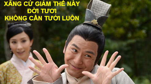 Đời tươi không cần tưới vì xăng giảm...