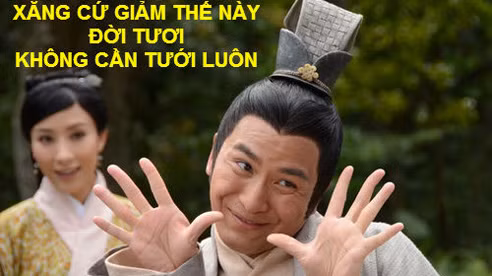 Đời tươi không cần tưới vì xăng giảm...