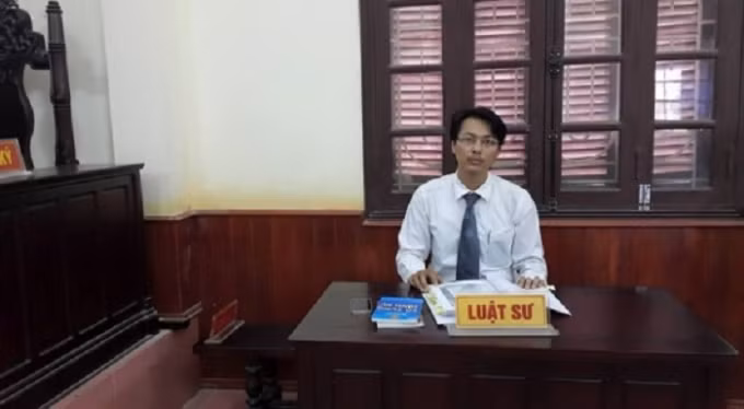 Luật sư Đặng Văn Cường.