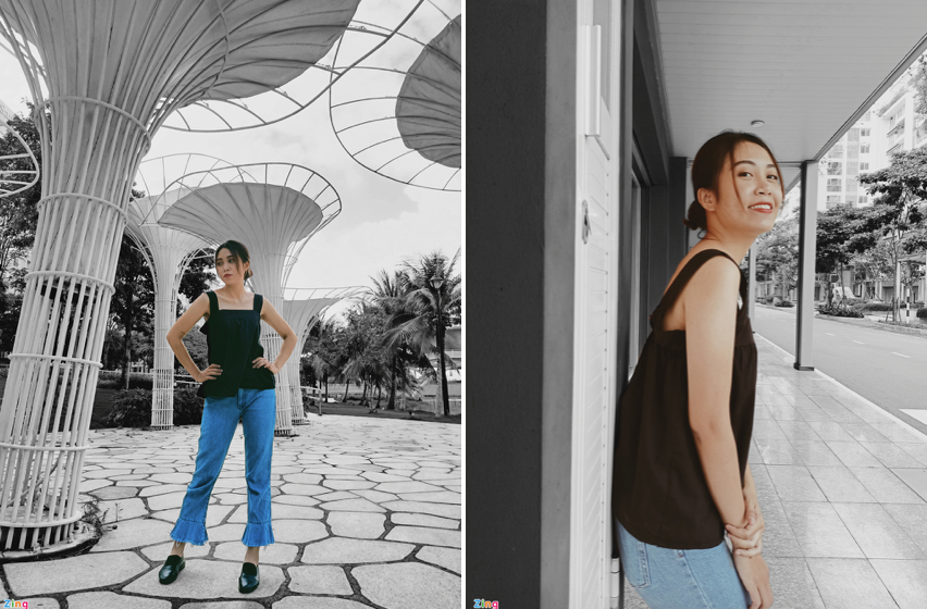 Chế độ chân dung AI là một trong những tính năng được thừa hưởng từ series cận cao cấp Reno4, có khả năng tăng cường màu sắc tự nhiên của chủ thể trong bức ảnh, đồng thời làm mờ hậu cảnh bằng filter trắng đen. Vì vậy, dù đứng giữa background thế nào, chủ thể vẫn luôn nổi bật với phong cách của riêng mình.