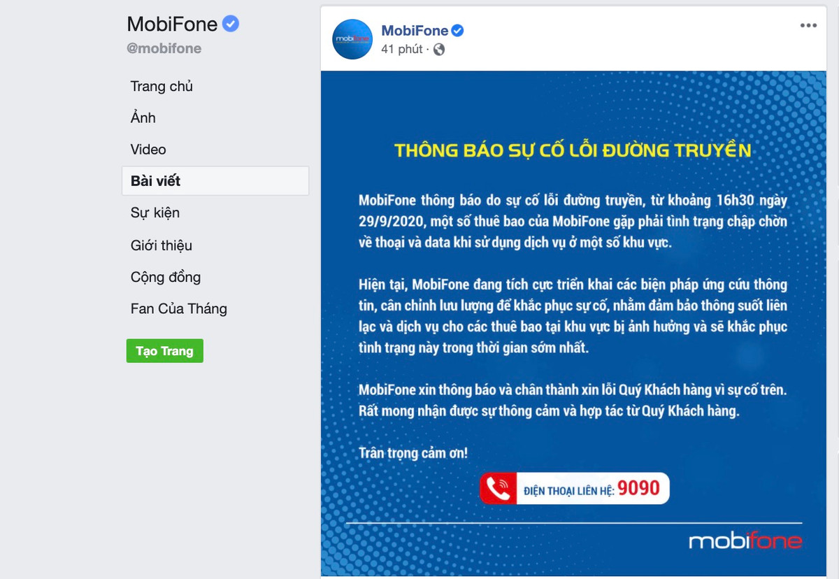 Nhieu thue bao MobiFone tiep tuc mat song, nha mang noi gi?