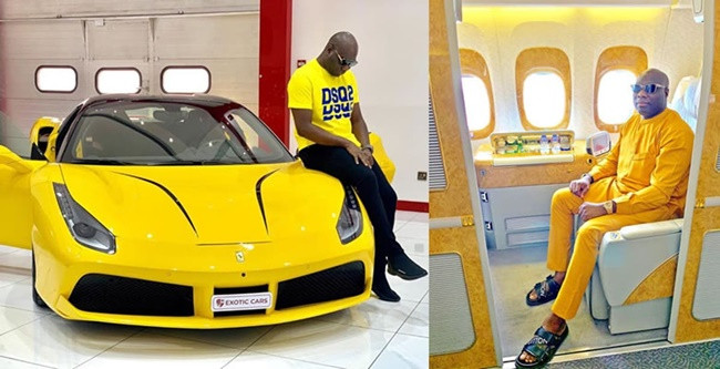 Gia đình đại gia Ismaila Mustapha này sở hữu những chiếc xe sang đắt tiền.