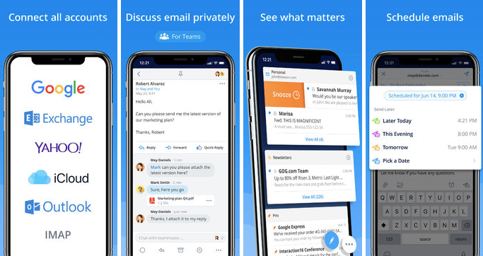 Spark là một trong những ứng dụng email tốt nhất hiện chỉ có trên iOS. Với nhiều tính năng như hộp thư thông minh, tích hợp mạnh mẽ, hộp thư nhóm theo chủ đề trò chuyện và nhiều tính năng khác, Spark chắc chắn sẽ là ứng dụng nhiều người dùng Android muốn có cơ hội được trải nghiệm.