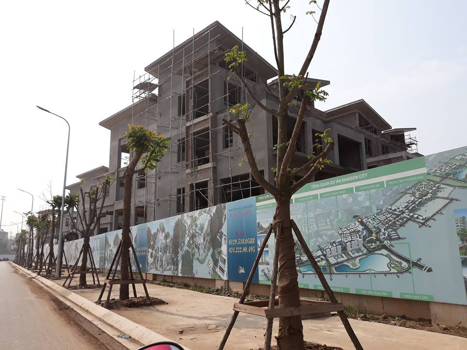 Mua biet thu Khai Son Hill Long Bien xay khong phep: Khach hang gap hoa!