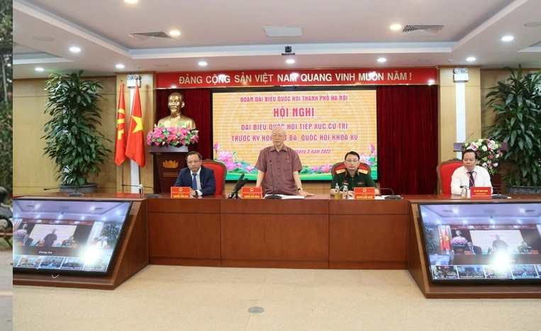 Tong Bi thu: Can bo Ban Chi dao vuong vao tham nhung thi con chong ai nua!