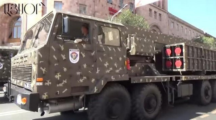 Theo báo cáo, tổng cộng 8 phương tiện chiến đấu đã được bàn giao, chúng được chia đôi giữa các Lực lượng vũ trang Armenia và Quân đội Artsakh của Cộng hòa Nagorno-Karabakh chưa được công nhận.