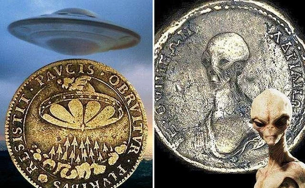 Cho đến nay không ai có thể giải thích được những đồng tiền đến từ đâu. Điều này khiến một nhóm những người đam mê khoa học tin rằng đây là bằng chứng xác thực cho thấy người ngoài hành tinh đã ở lại Trái đất.