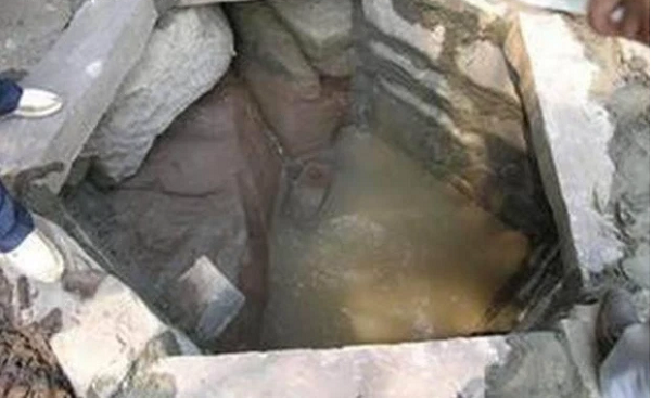 Khi quan sát kĩ, họ phát hiện ra rằng bên trong các lỗ đá dường như có thứ gì đó sáng lấp lánh. Lão nông liền lấy đèn pin soi vào các lỗ đá thì thấy chúng phát sáng.