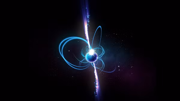 Nó cho thấy tất cả các đặc tính của một sao xung, nhưng lại có chu kỳ dài hơn hàng trăm lần so với bất kỳ sao xung nào từng được biết trước đây.