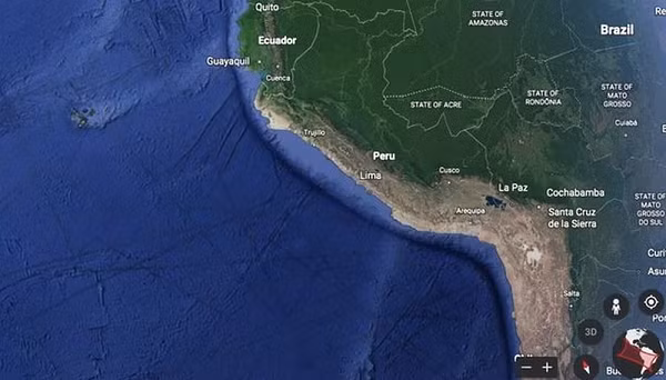 Theo ông Waring, cấu trúc và hình dáng của vật thể này rất giống với thành phố mất tích Atlantis. Theo miêu tả, vật thể này tròn một cách hoàn hảo.