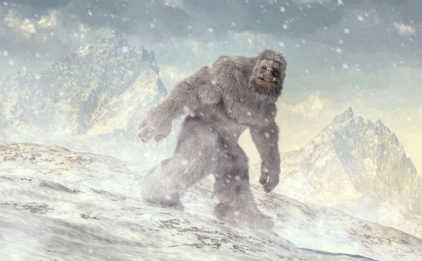 Sự tồn tại của Yeti cho đến nay vẫn còn là một bí ẩn đối với con người. Yeti một sinh vật bí ẩn giống vượn cao hơn người, toàn thân phủ lông trắng toát và được cho rằng sống ở khu vực dãy Himalaya của Nepal và Tây Tạng.