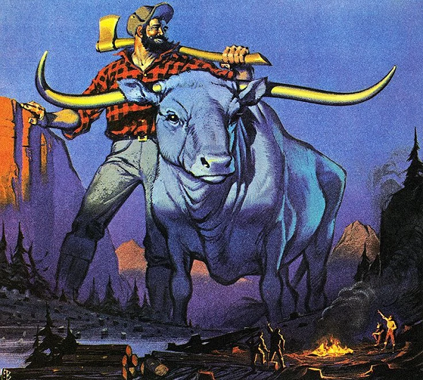 Paul Bunyan là một anh hùng trong truyền thuyết dân gian nước Mỹ. Ông là một thợ rừng khổng lồ với vô số những kì công vĩ đại trong công cuộc khai phá thiên nhiên. Với chiều cao hơn 7 feet cộng với sức khỏe vô địch, Paul Bunyan được ngợi ca qua nhiều truyền thuyết.