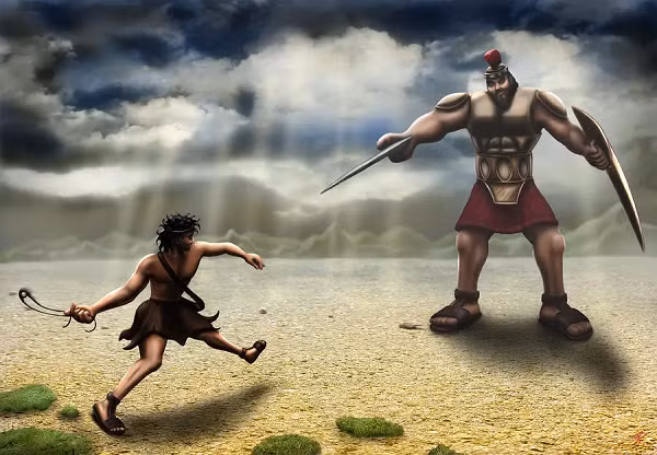 Goliath là tên một dũng sĩ của dân tộc Philistines trong thời kì chiến tranh dai dẳng giữa người Israel và người Philistines trên vùng đất theo Kinh Thánh là Đất Hứa vào khoảng thế kỉ X trước Công nguyên.