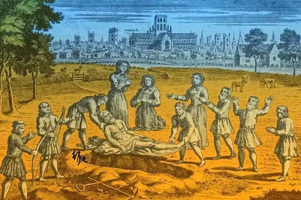 Một ngôi sao chổi hiện vào cuối năm 1664 và một xuất hiện vào đầu năm 1665. Thời bấy giờ, các nhà chiêm tinh học đã cho rằng đó là dấu hiệu của ma quỷ sắp giáng xuống nước Anh.