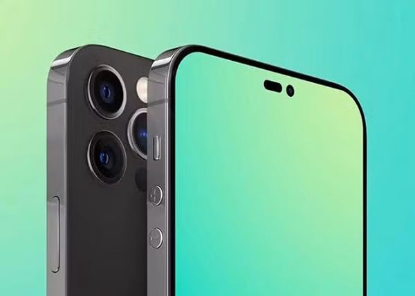 Trong khi đó, iPhone 14 Pro Max sẽ giảm một chút chiều cao và chiều rộng tổng thể của iPhone 13 Pro Max (màn hình 6,7 inch), giảm xuống 160,7 x 77,58mm từ 160,8 x 78,1mm tương ứng.