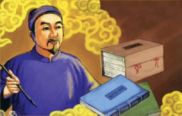 Cụ thể, trong cuốn sách có đề cập đến một lá thư của người bạn Trịnh Nhân Bản. Nội dung bức thư kể về cuộc dạo chơi của người em họ cùng một tú tài lên núi Tung Sơn.