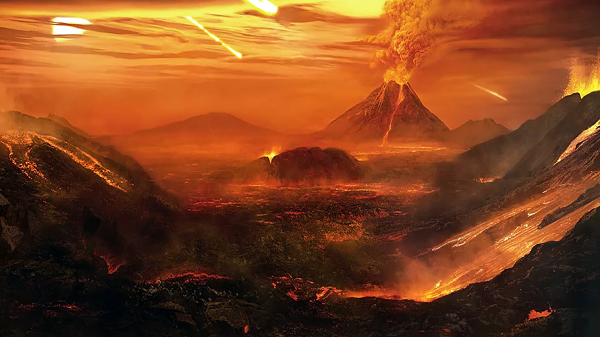 Khi Trái đất nóng chảy bắt đầu đông đặc, lớp phủ ấm và ngậm nước của nó - lớp đá dày 3.000 km của hành tinh - cũng có sự chuyển đổi mạnh mẽ, kết hợp với các tảng đá "phù thủy xanh" đẩy lùi carbon diodixe đáng ghét chỉ trong vòng 160 triệu năm.