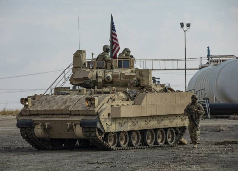 Theo Đại tá Knutov, xe chiến đấu bộ binh M2 Bradley đã phục vụ trong Quân đội Mỹ từ lâu, chúng từng tham chiến ở Afghanistan, Iraq và một vài cuộc xung đột quy mô nhỏ khác.