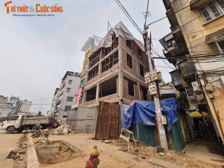 Cong trinh 189 Minh Khai bi phan anh vi pham TTXD: Chinh quyen noi gi?