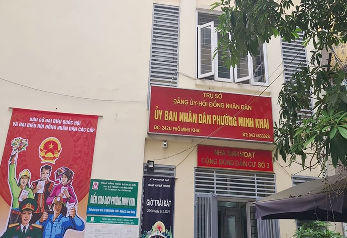 Cong trinh 189 Minh Khai vi pham TTXD “moc” tren duong vanh dai 2-Hinh-3