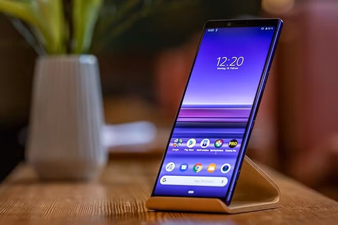 Sony gay soc voi smartphone co man hinh 