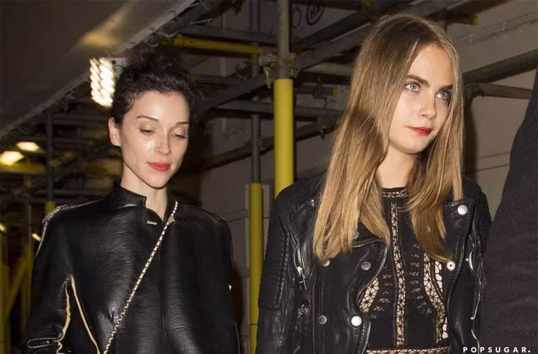 St Vincent từng có thời gian quan hệ đồng giới với người mẫu Cara Delevingne