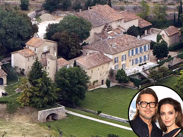 Brad Pitt va Angelina Jolie rao ban lau dai o Phap