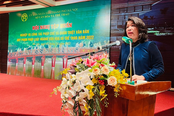 Ha Noi nang cao hieu luc quan ly Nha nuoc ve van hoa, gia dinh va the thao