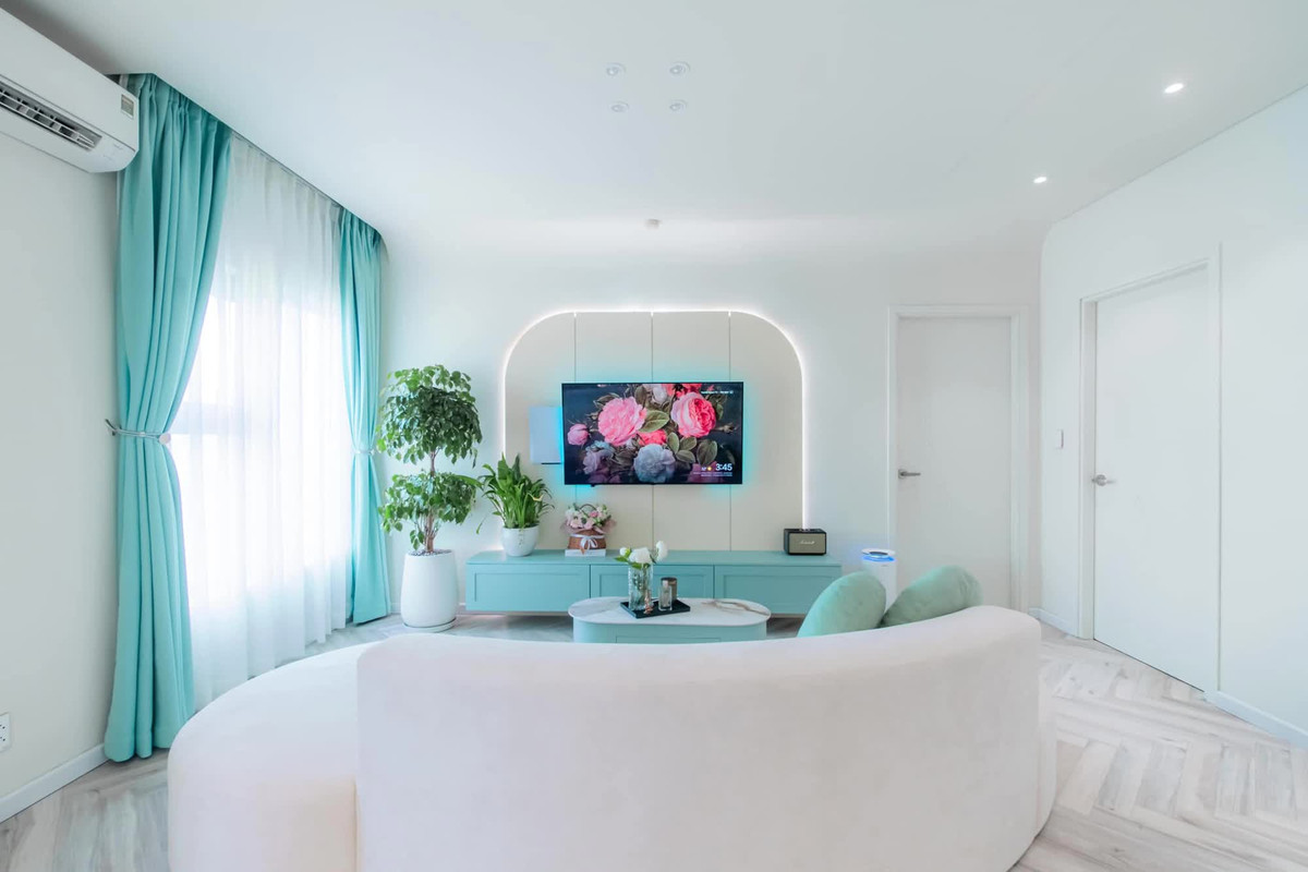 Ngắm căn hộ mới mua rộng 120m2 của doanh nhân 9X Đào Lan Phương - Hình 2 Ngam can ho moi mua rong 120m2 cua doanh nhan 9X Dao Lan Phuong-Hinh-2