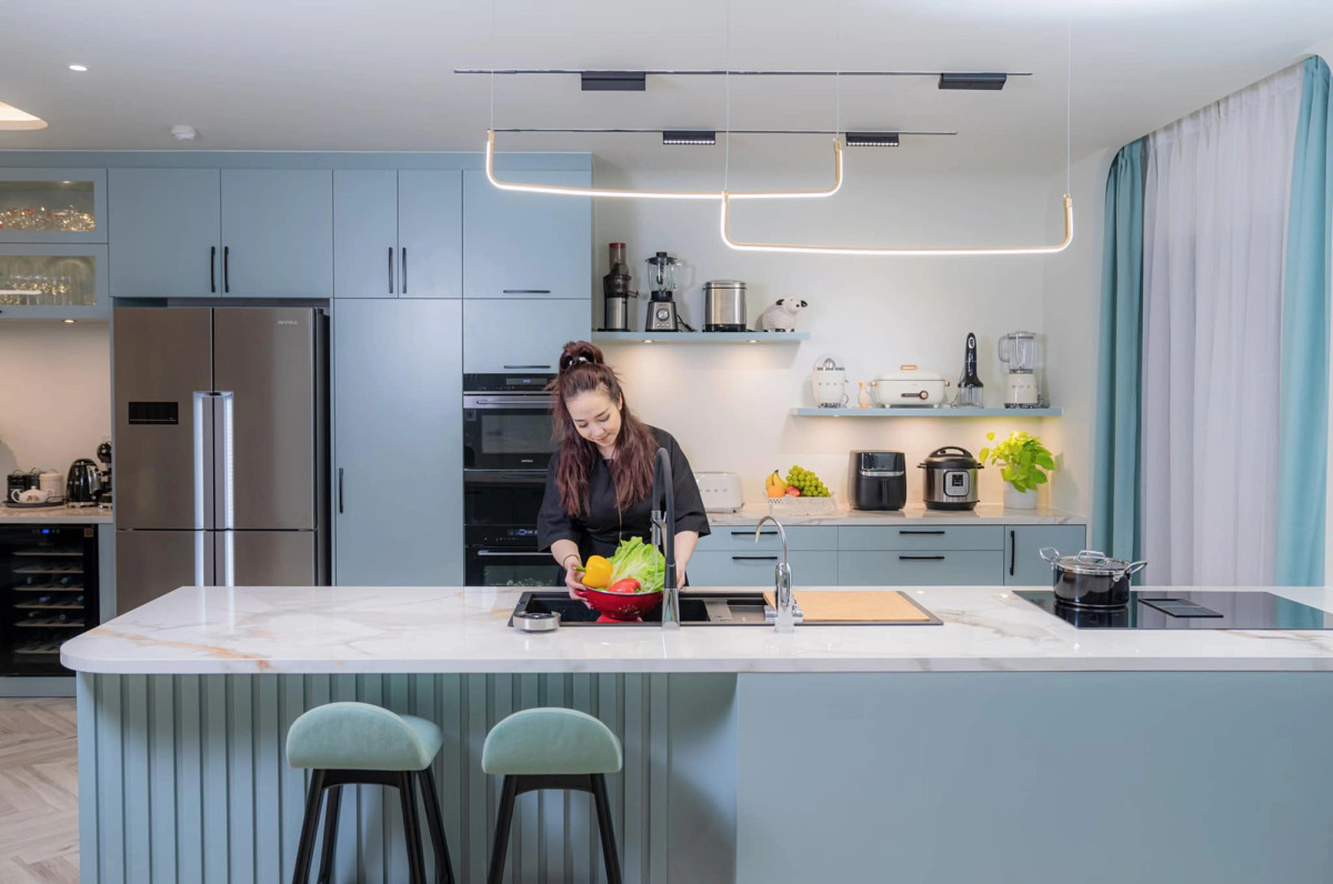 Ngắm căn hộ mới mua rộng 120m2 của doanh nhân 9X Đào Lan Phương - Hình 10 Ngam can ho moi mua rong 120m2 cua doanh nhan 9X Dao Lan Phuong-Hinh-10