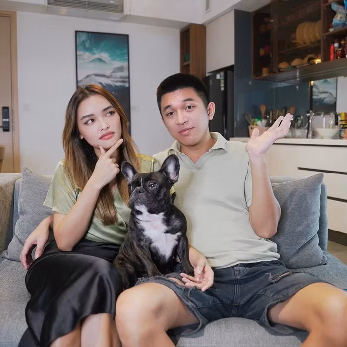 Man cau hon bat ngo cua cap doi hot TikToker Linda Ngo - Phong Dat