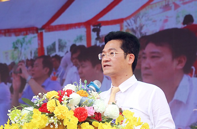 Ông Trần Anh Dũng, Ủy viên Ban Thường vụ Tỉnh ủy, Phó Bí thư Ban cán sự đảng, Phó Chủ tịch Thường trực UBND tỉnh Nam Định;