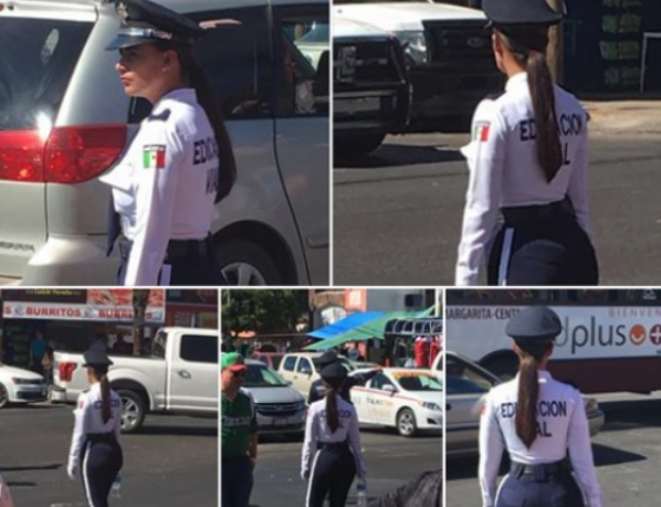 Thậm chí, có người đi đường còn gọi cô Meza là "nữ thần".