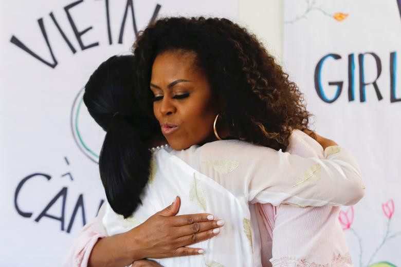 Ngày 9/12/2019, cựu Đệ nhất phu nhân Mỹ Michelle Obama đã đến thăm Trường Trung học Phổ thông Cần Giuộc, tỉnh Long An (Việt Nam) và có buổi thảo luận về chương trình Hỗ trợ giáo dục dành cho các bé gái vị thành niên.